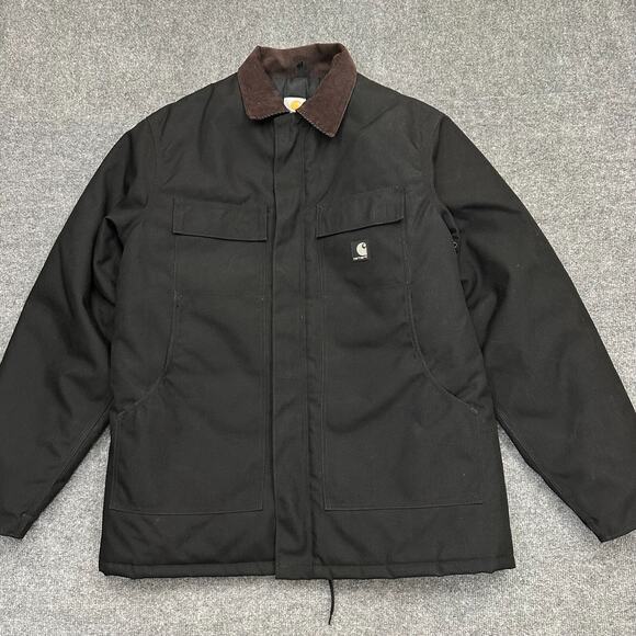 Carhartt Men's Arctic Quilt Lined Yukon Extremes Coat Black C55 Large Tall LT